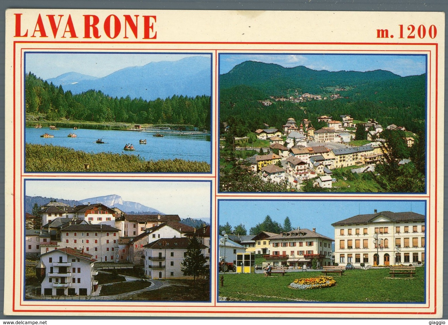 °°° Cartolina - Altipiano Di Lavarone Vedute Viaggiata °°° - Trento