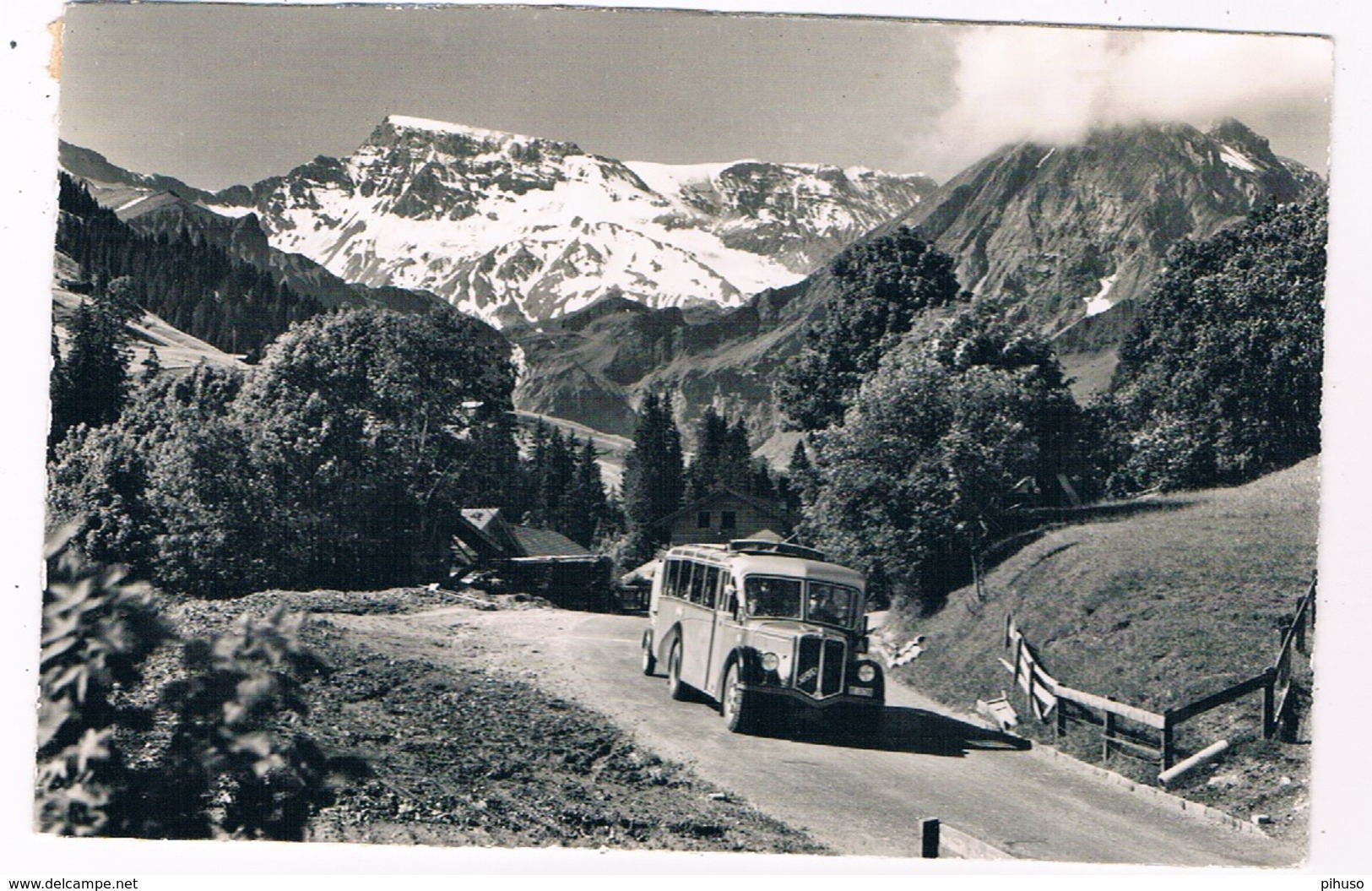 CH-5625   ADELBODEN : Postauto Mit Wildstrubel ( Klopfensein 18072 ) - Adelboden