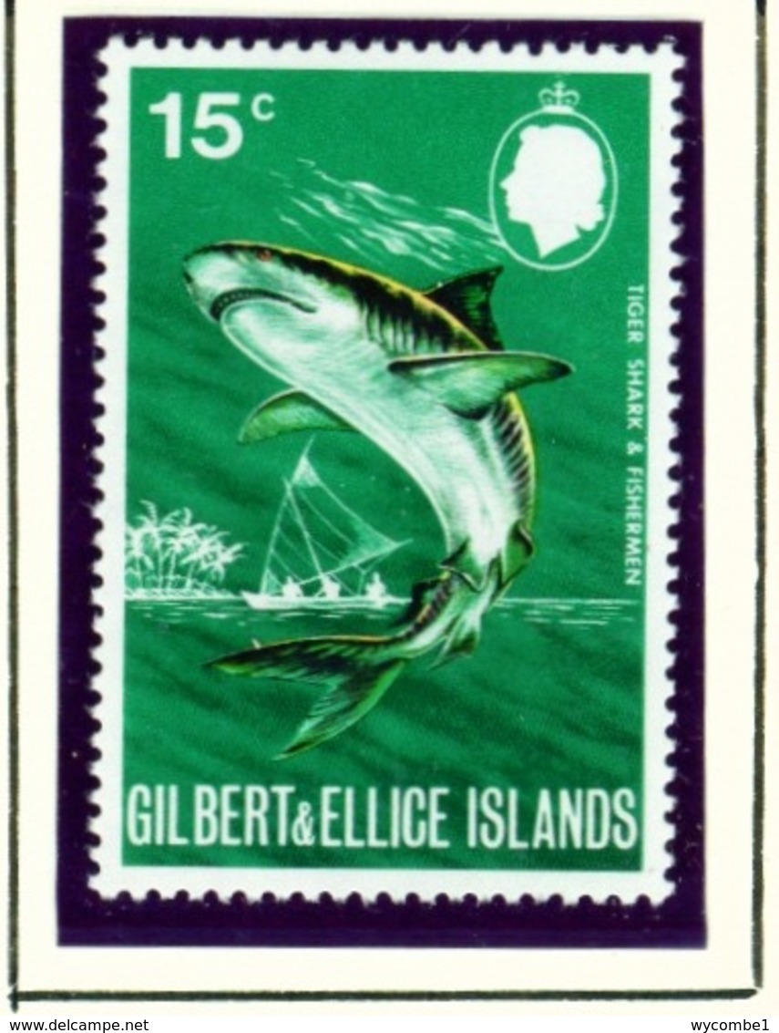 GILBERT AND ELLICE ISLANDS  -  1971 Local Scenes 15c Unmounted/Never Hinged Mint - Gilbert & Ellice Islands (...-1979)