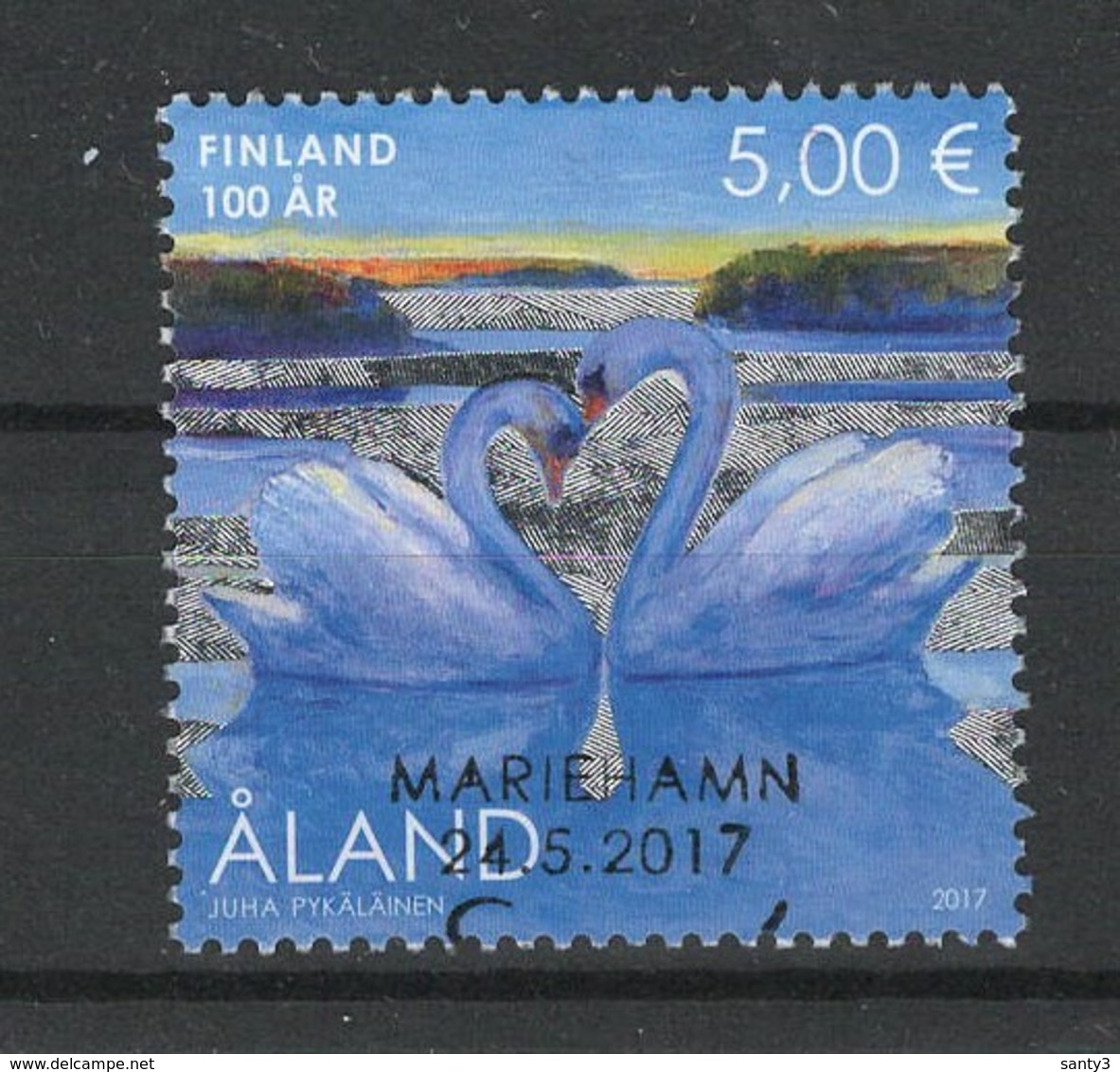 Aland, Yv 441 Jaar 2017, Hele Hoge Waarde, Gestempeld - Aland