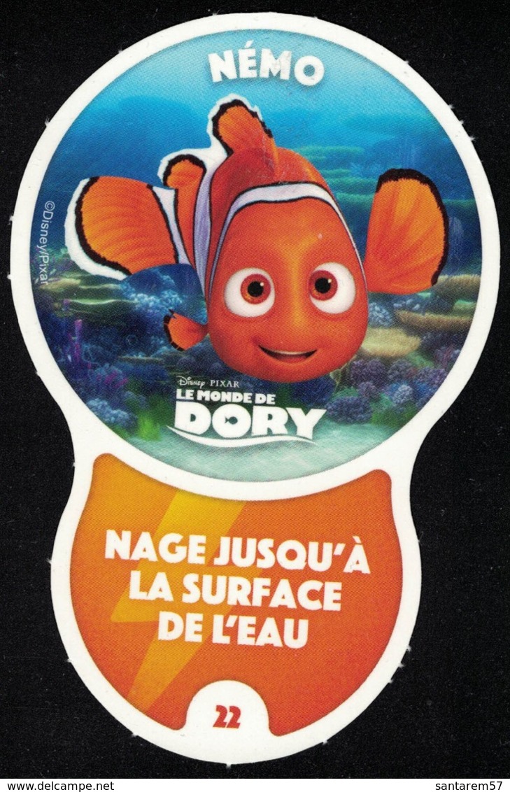 Carte à Collectionner Disney Auchan Les Défis Challenge Némo 22 / 96 - Sonstige & Ohne Zuordnung