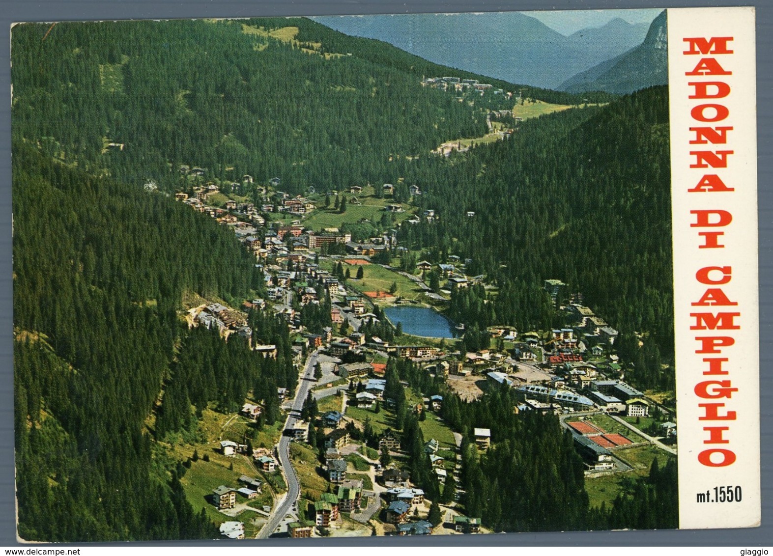 °°° Cartolina - Passo Del Tonale Ghiacciaio Del Presena Viaggiata °°° - Trento