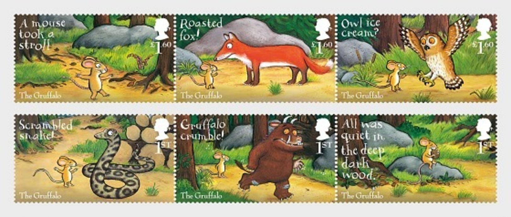 Great Britain 2019 The Gruffalo MNH Postfrisch - Unused Stamps