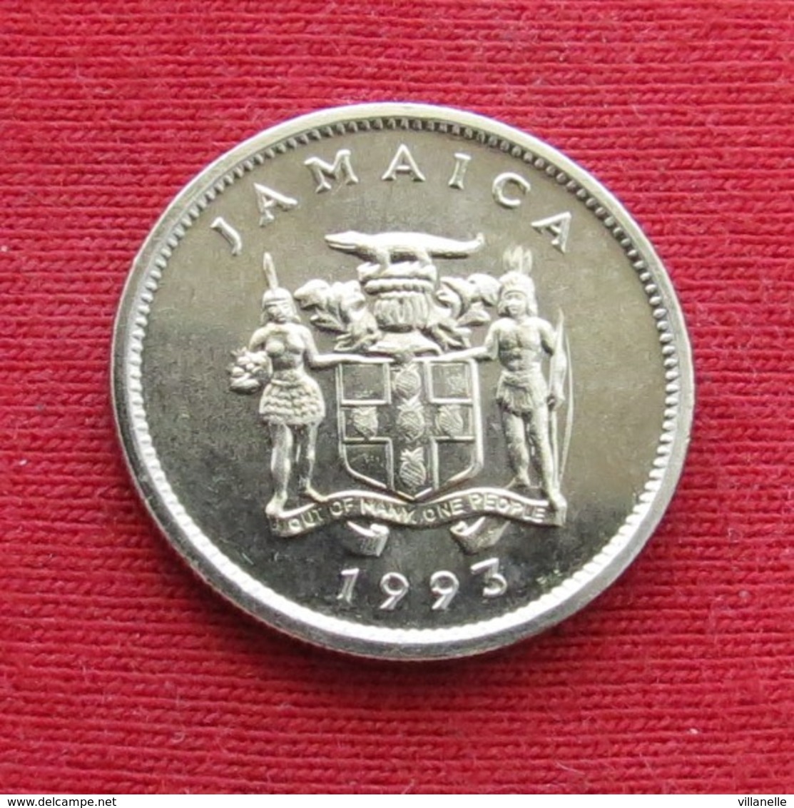 Jamaica 5 Cents 1993 KM# 46a Jamaique Jamaika - Jamaica