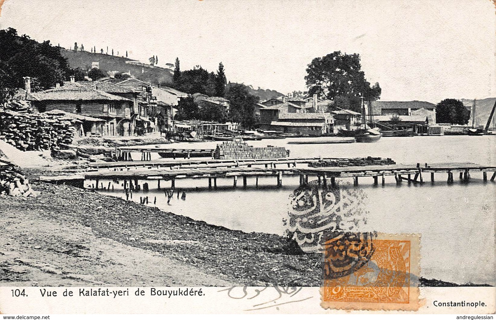 CPA Vue De Kalafat-yeri De Bouyukdéré - Constantinople - Turquie