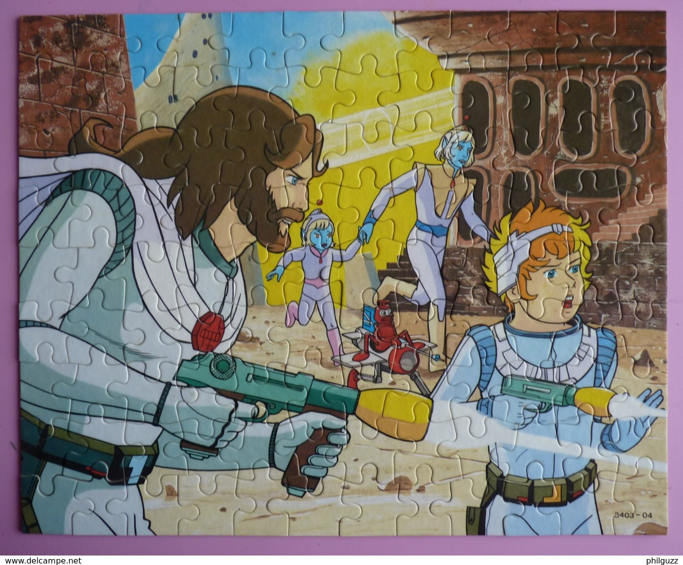 Puzzle MB 1981 - ULYSSES 31 -  100 Pièces 340304 (3) Complet - Puzzles