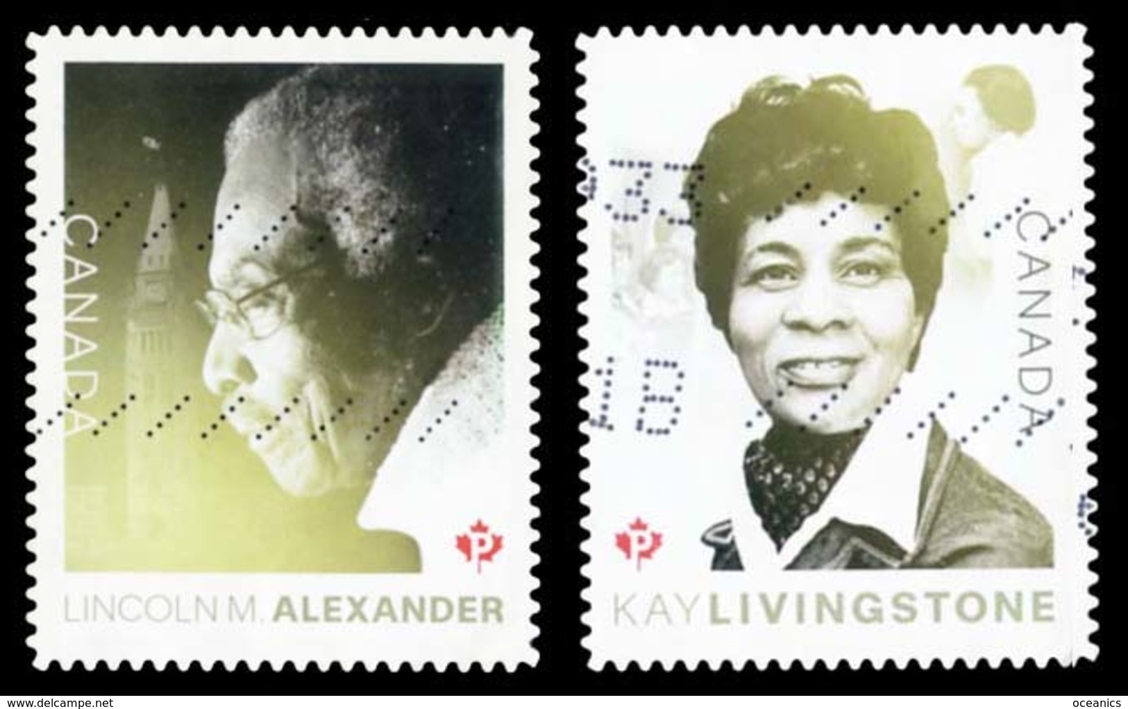 Canada (Scott No.3085-86 - Black Heritage) (o) - Oblitérés