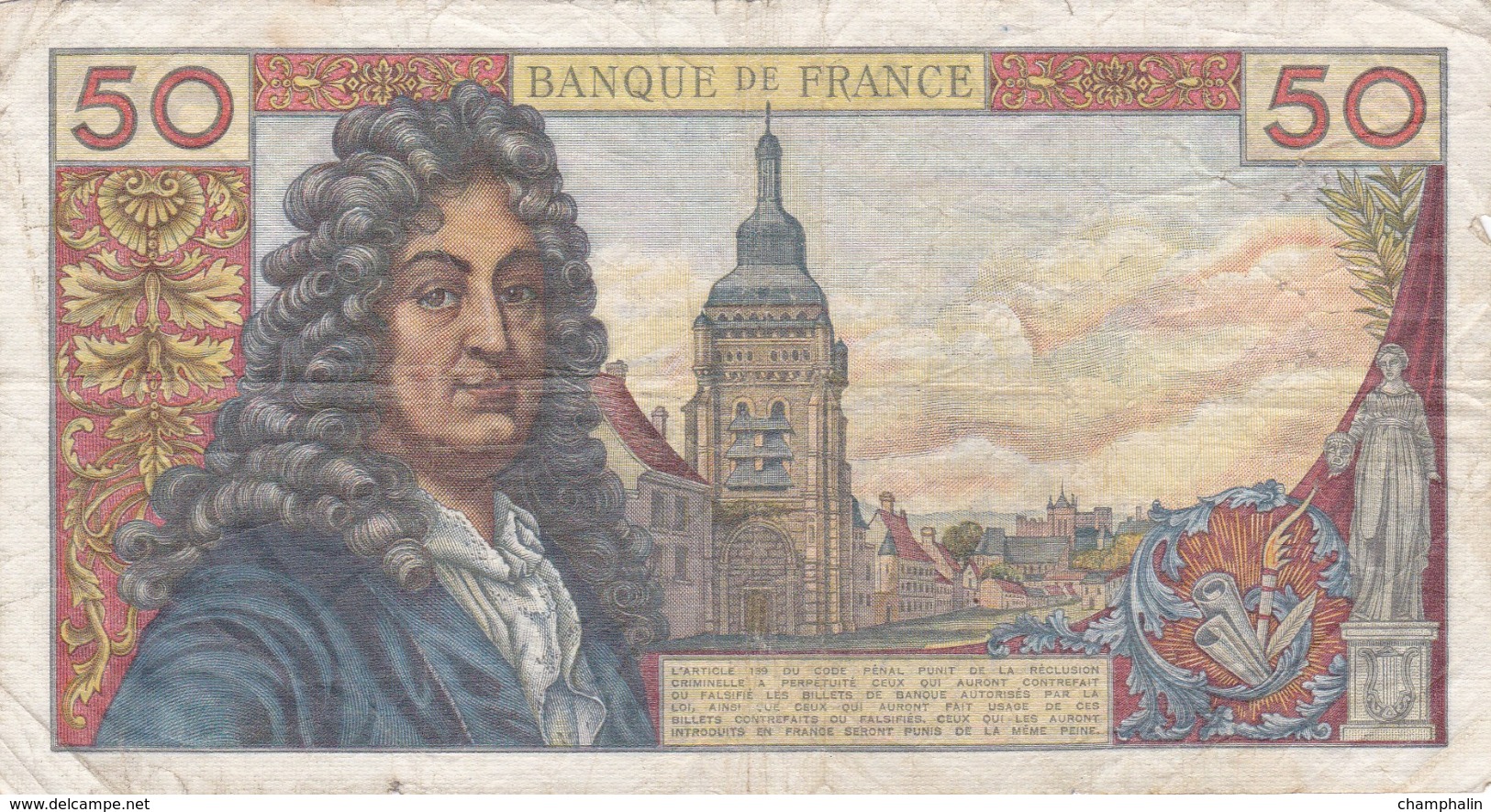 France - Billet De 50 Francs Type Racine - 6 Décembre 1962 - 50 F 1962-1976 ''Racine''