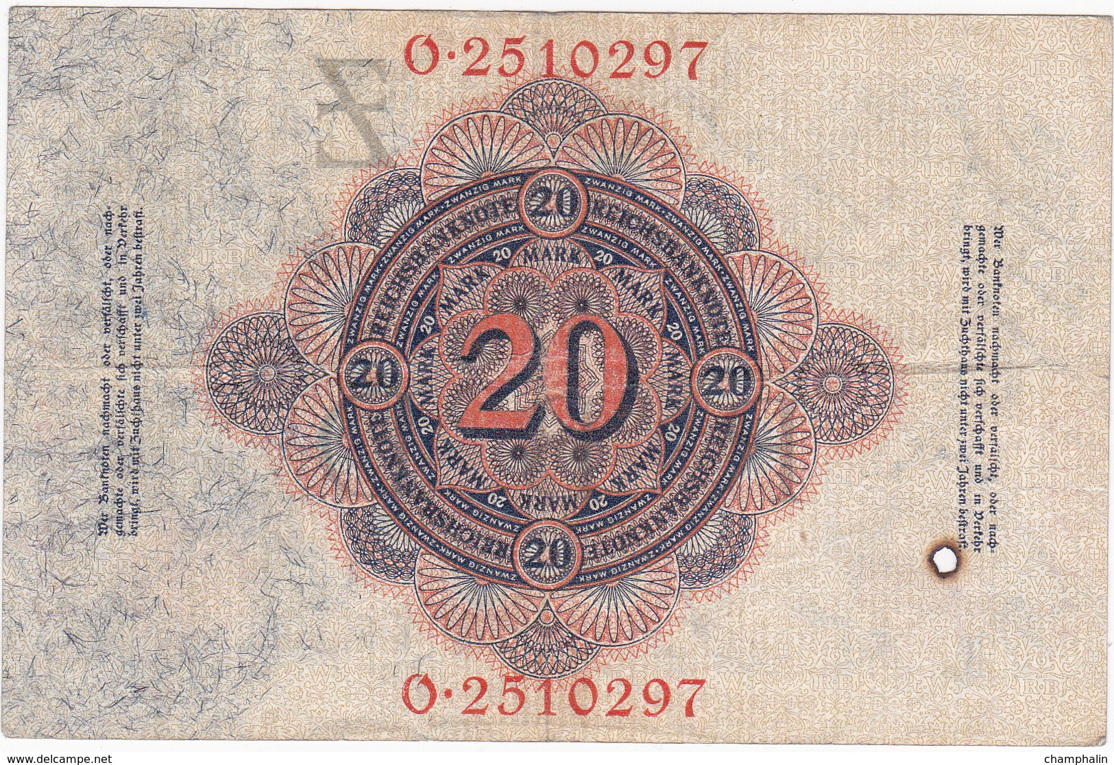 Allemagne - Billet De 20 Mark - 19 Février 1914 - 20 Mark