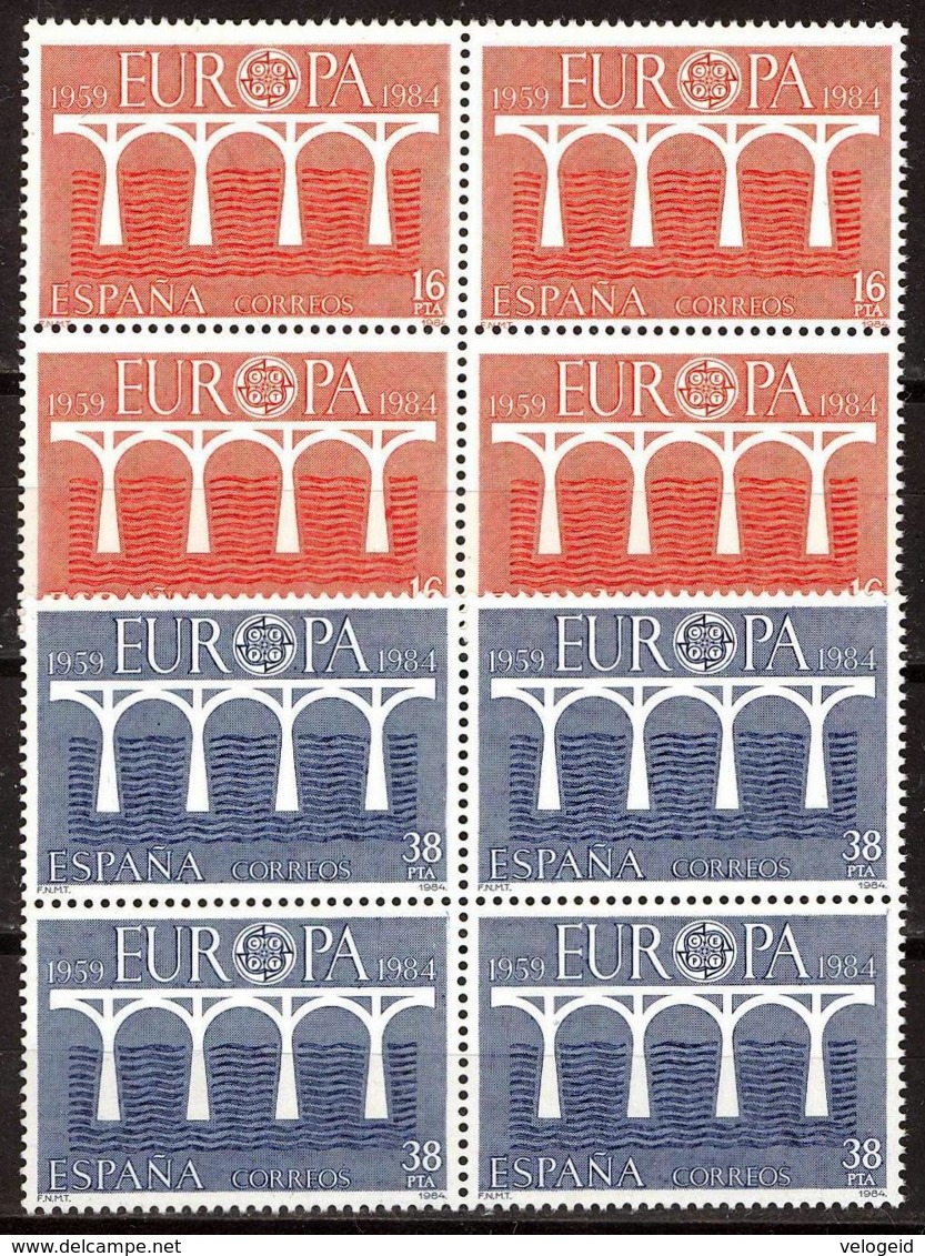 España. Spain. 1984. B4. EUROPA Cept. - Nuevos