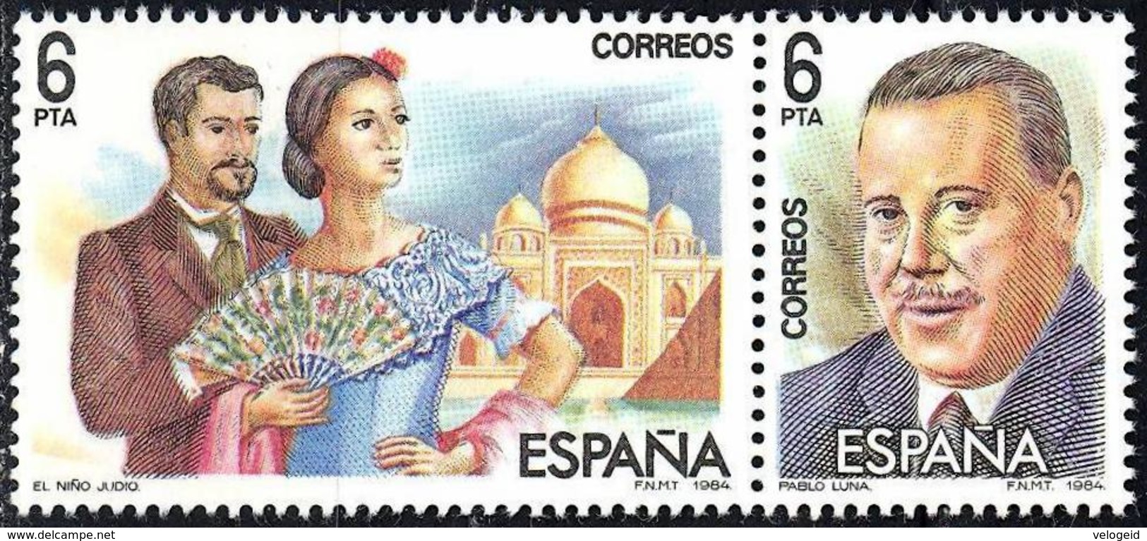 España. Spain. 1984. Maestros De La Zarzuela. El Niño Judio. Pablo Luna (1879 - 1942) - Music