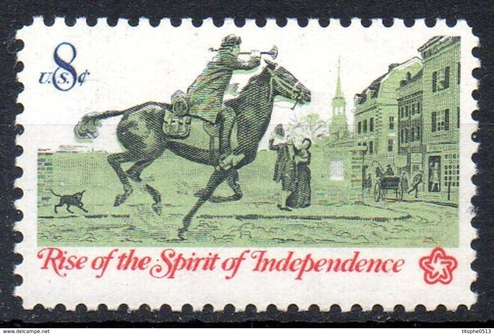 USA. N°978 De 1973. Cavalier. - Us Independence