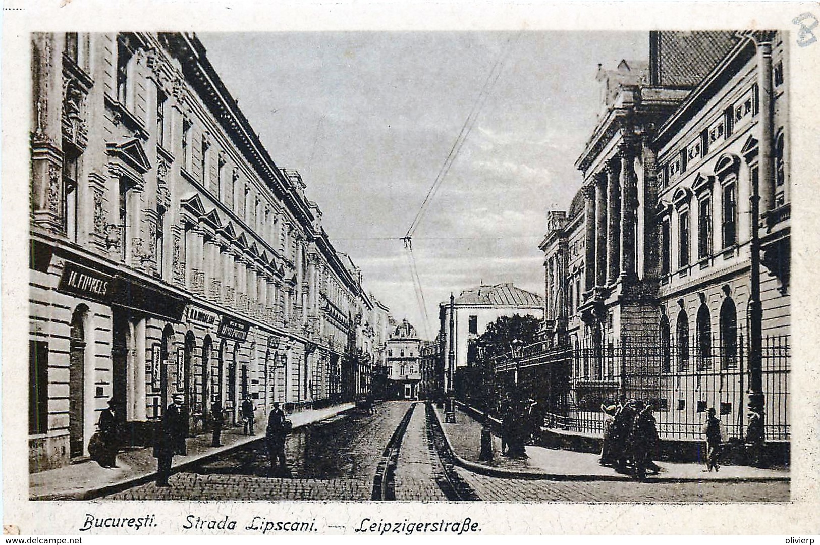 Roumanie - Bucuresti Strada Lipscani - Leipzigerstrasse - Roemenië
