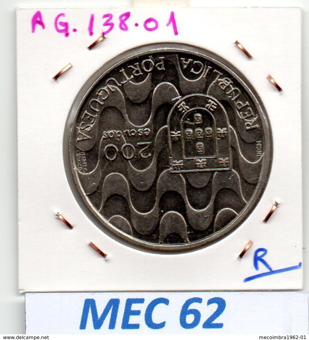 MEC 62 * 200 Escudos 1992 Presidência Da Comunidade Europeia  * Portugal - Portugal