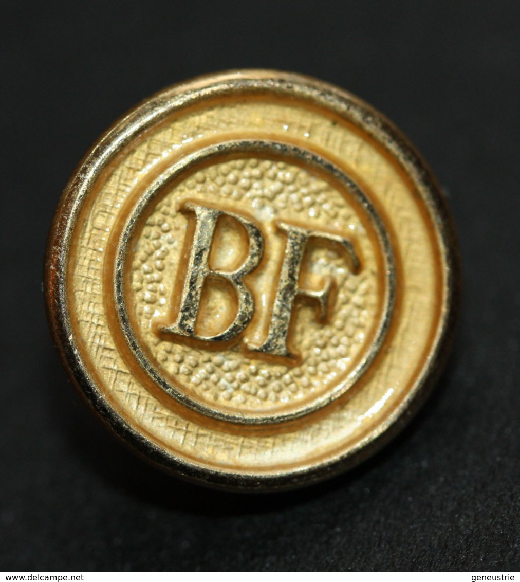 Rare ! Bouton D'uniforme De La Banque De France (petit Modèle) Bouton Doré - Uniforms