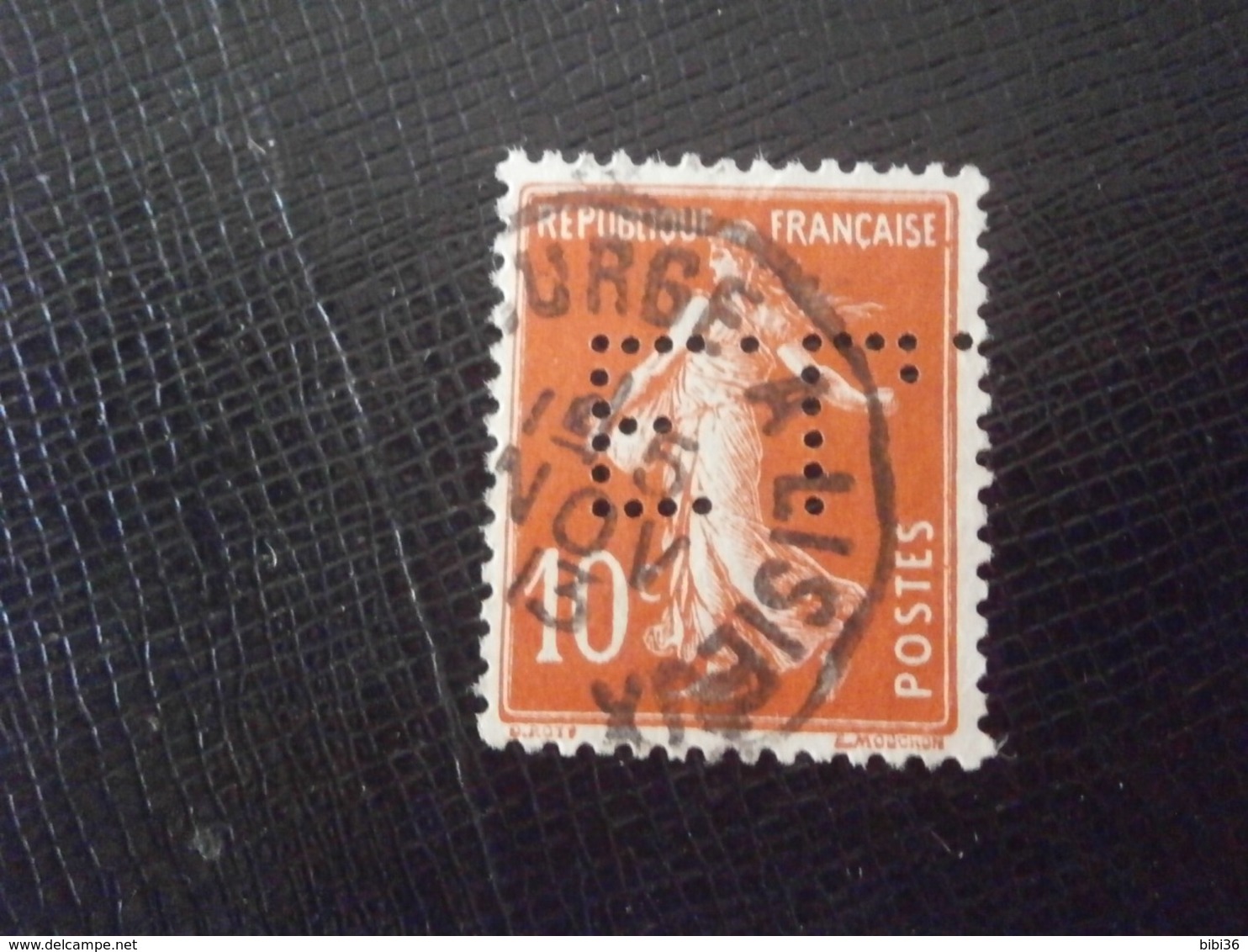 FRANCE TIMBRE SEMEUSE 138 EL99 PERFORE PERFORES PERFIN PERFINS PERFORATION PERFORIERT LOCHUNG PERFORATI PERCE PERFO - Autres & Non Classés