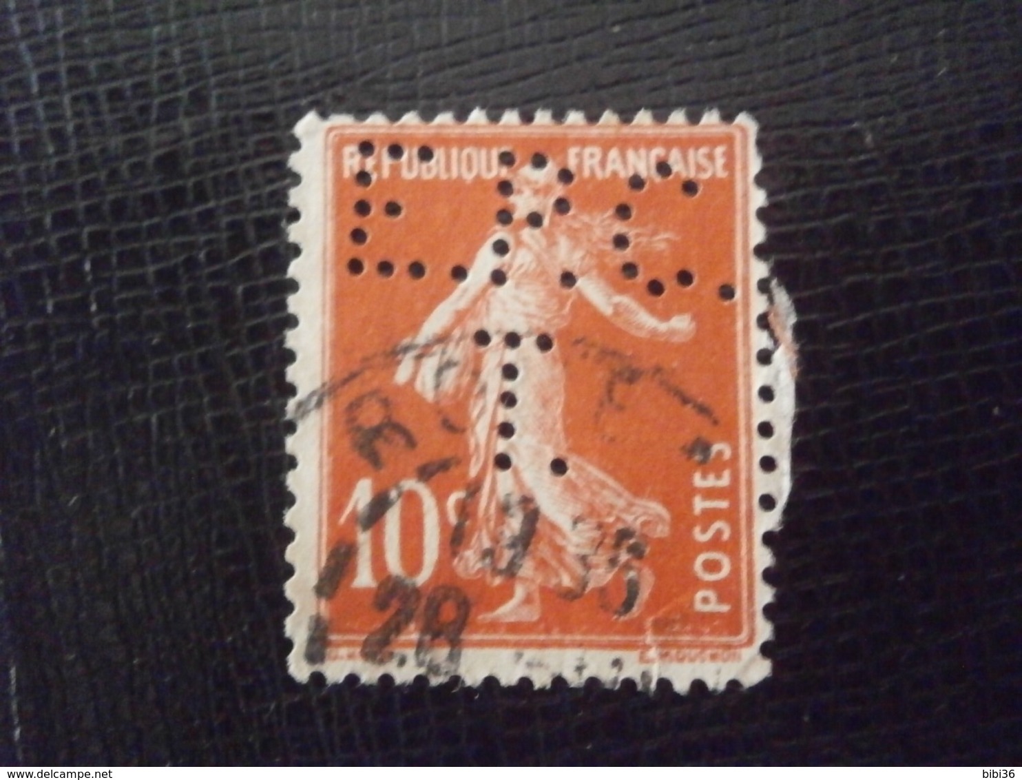 FRANCE TIMBRE SEMEUSE 138 EPCT131 PERFORE PERFORES PERFIN PERFINS PERFORATION PERFORIERT LOCHUNG PERFORATI PERCE PERFO - Autres & Non Classés