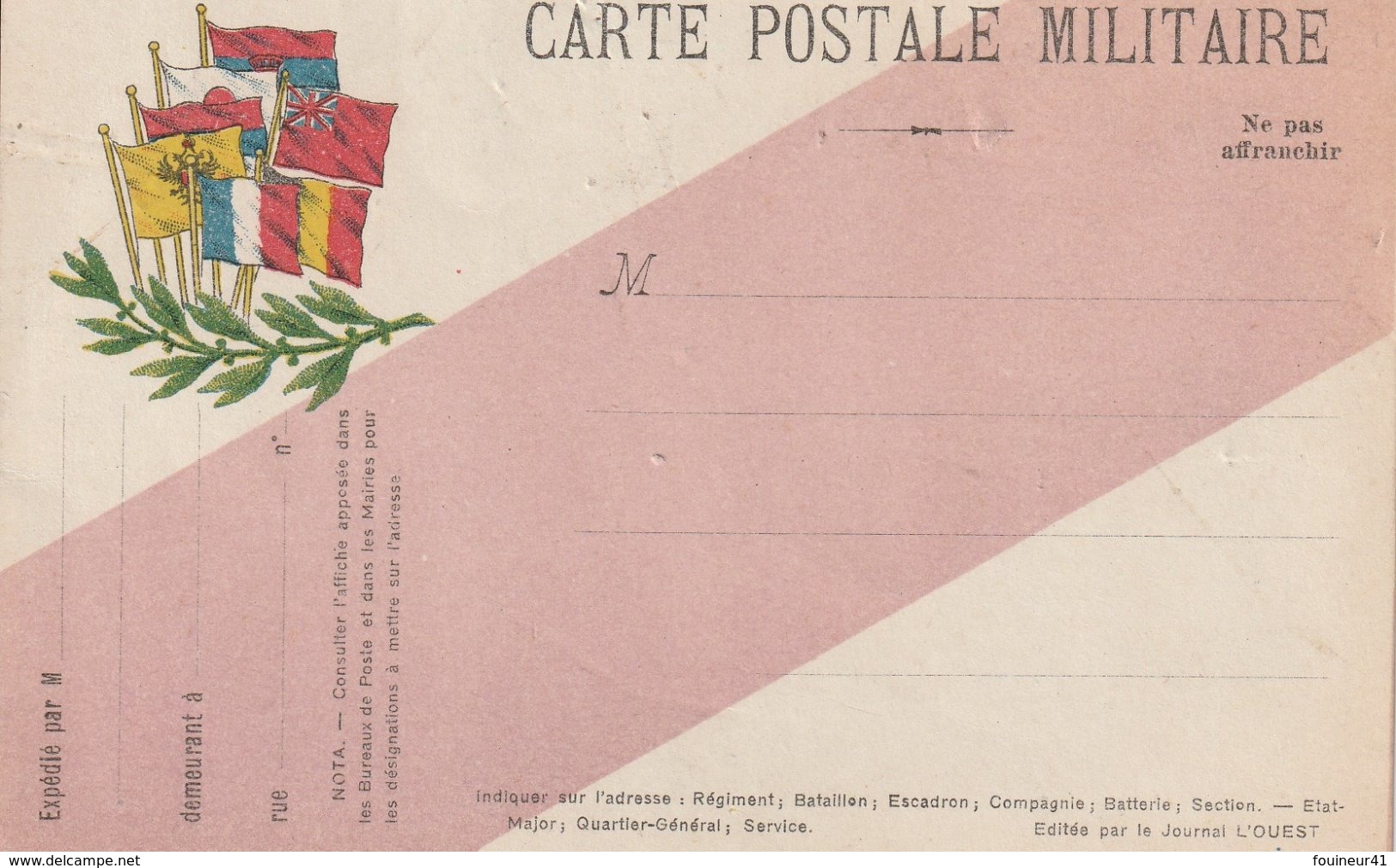 Carte Postale Militaire - War 1914-18