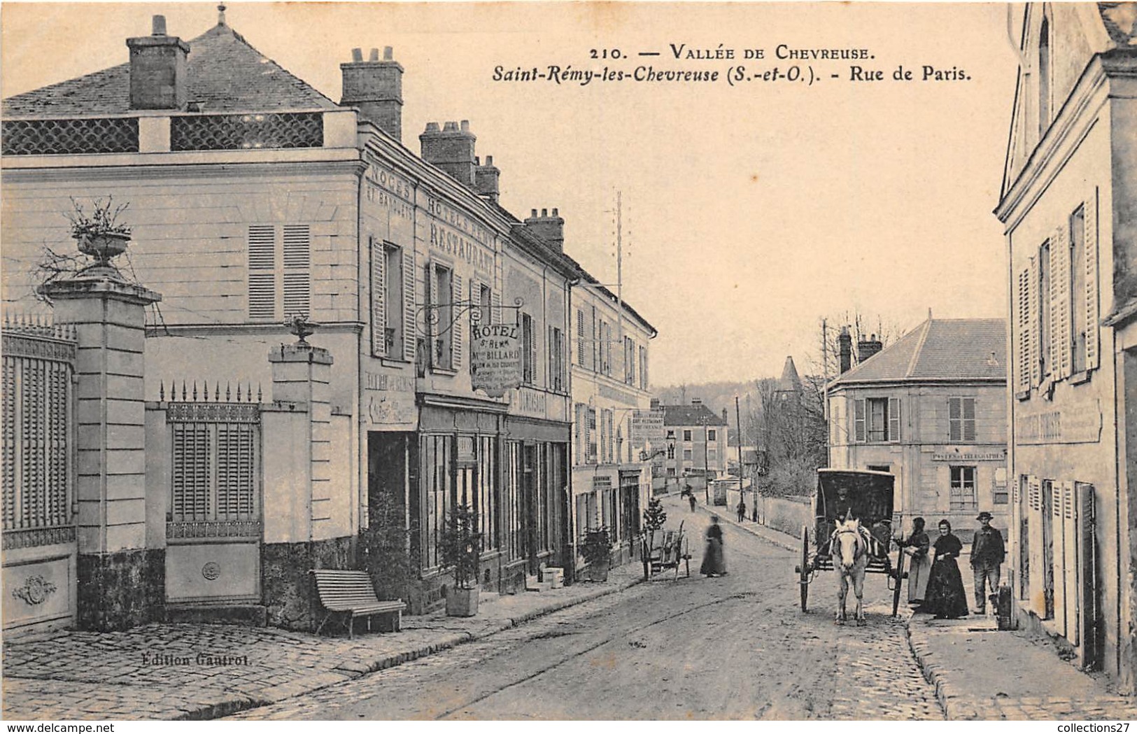 78-SAINT-REMY-LES-CHEVREUSES- RUE DE PARIS - St.-Rémy-lès-Chevreuse