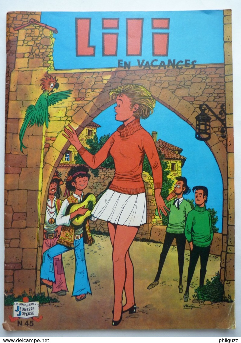 ESPIEGLE LILI 45 - EN VACANCES -  P BLONAY EDITION SPE JEUNESSE JOYEUSE 1T1980 (2) - Lili L'Espiègle