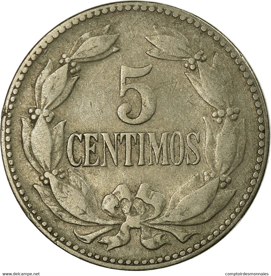 Monnaie, Venezuela, 5 Centimos, 1948, Philadelphie, TB+, Copper-nickel, KM:29a - Venezuela