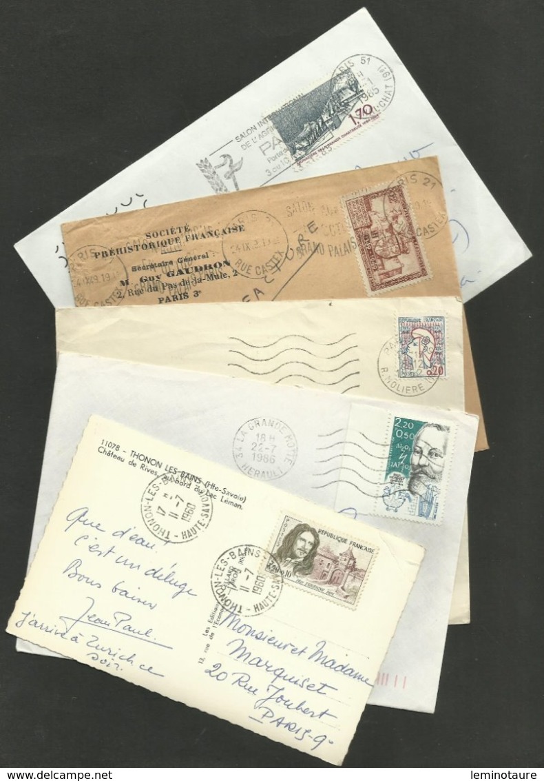 Lot Carte & Enveloppes - Collections