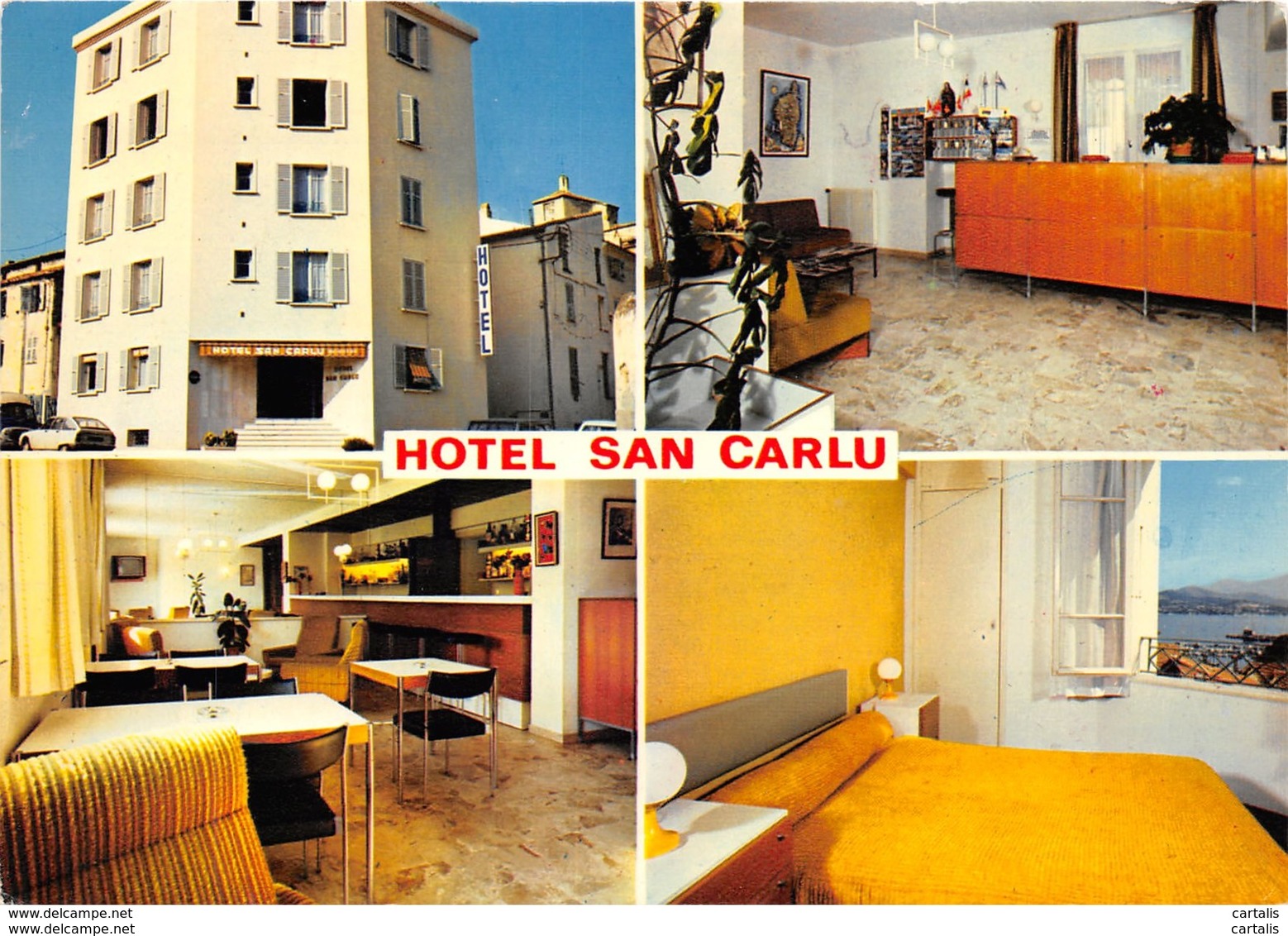 20-AJACCIO-HOTEL SAN CARLU-N°203-C/0217 - Ajaccio