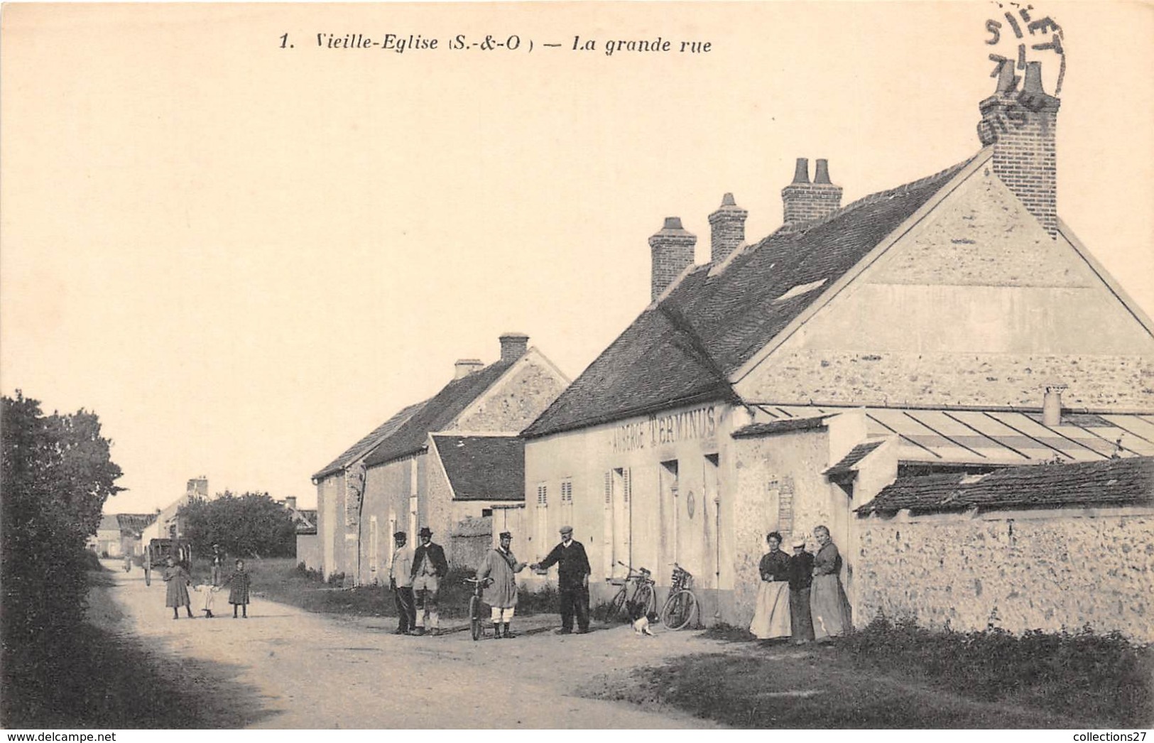 78-VIEILLE-EGLISE-LA GRANDE RUE - Autres & Non Classés