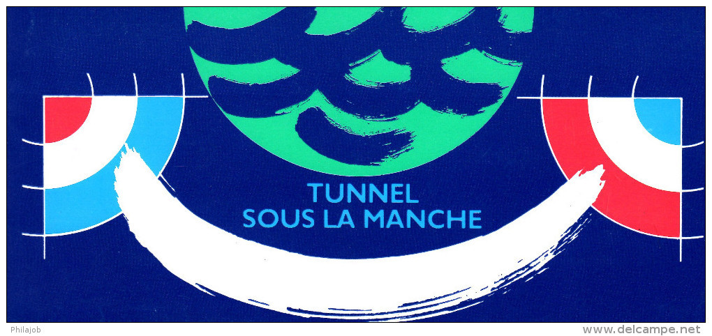 " FRANCE / R.U TUNNEL SOUS LA MANCHE " Emission Commune. N° YT 2880 à 2883 + R.U.1758 à 61 (Prix Poste = 6.86 €) PPEC - Emissions Communes