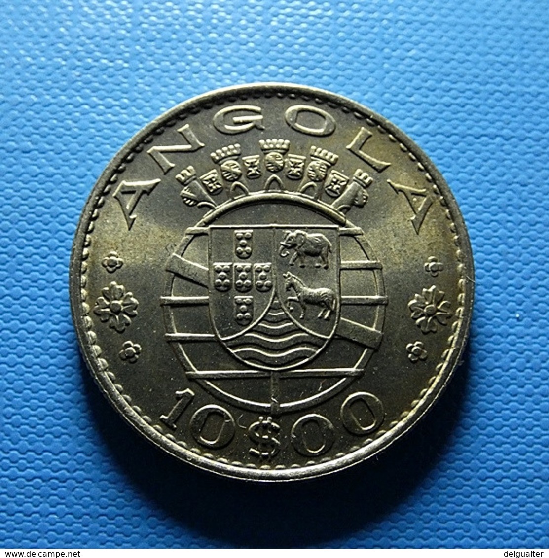 Portuguese Angola 10 Escudos 1970 - Portugal