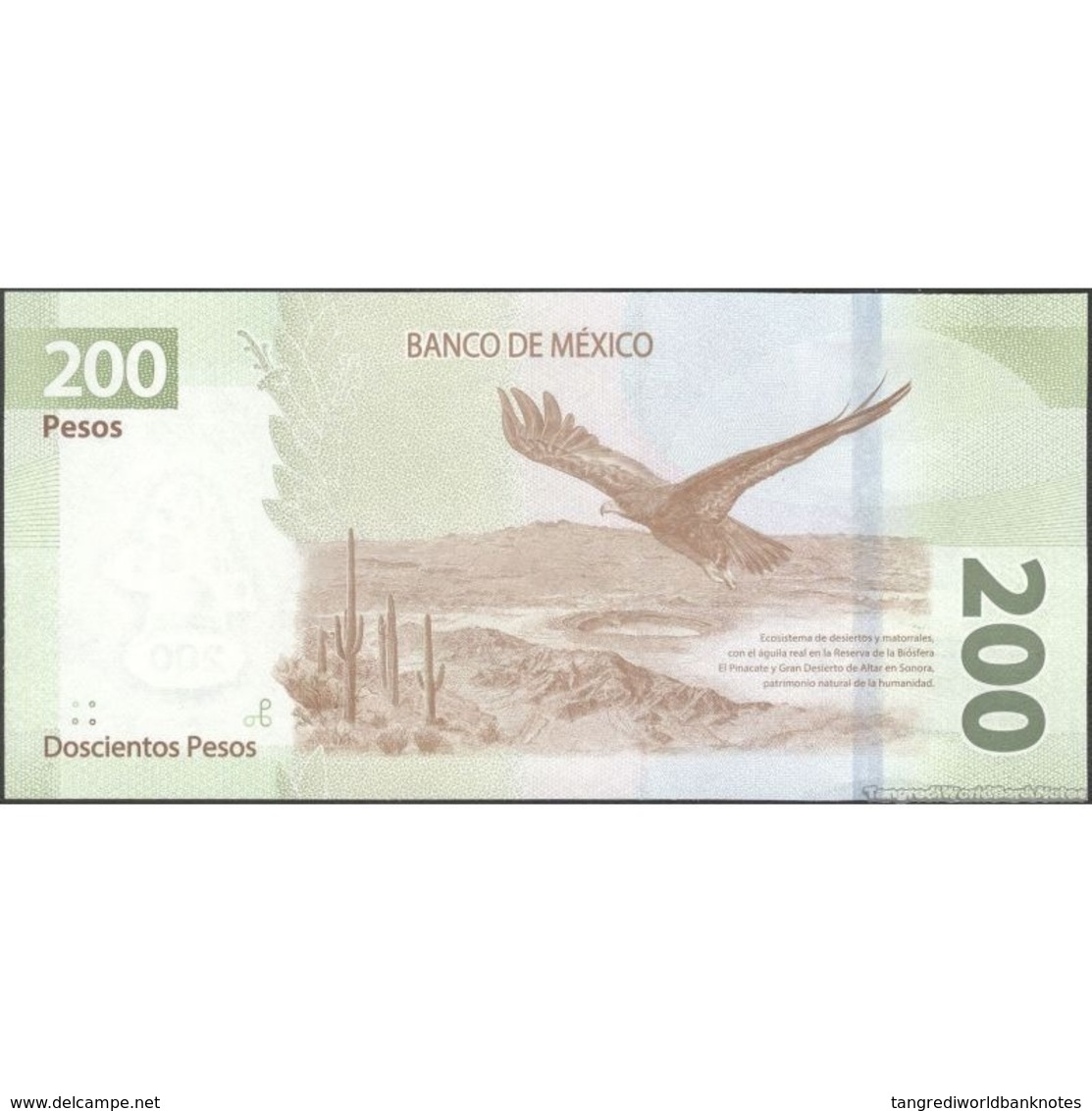 TWN - MEXICO NEW - 200 Pesos 30.1.2019 - 25th Ann. Of Autonomy Of Banco De México - Prefix AZ UNC - Mexico