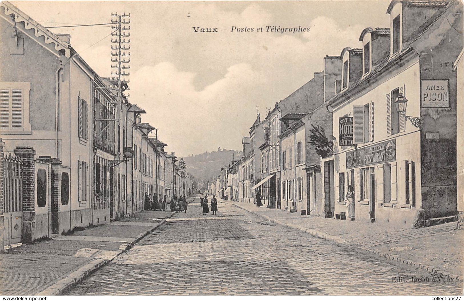 78-VAUX- POSTES ET TELEGRAPHES - Vaux De Cernay