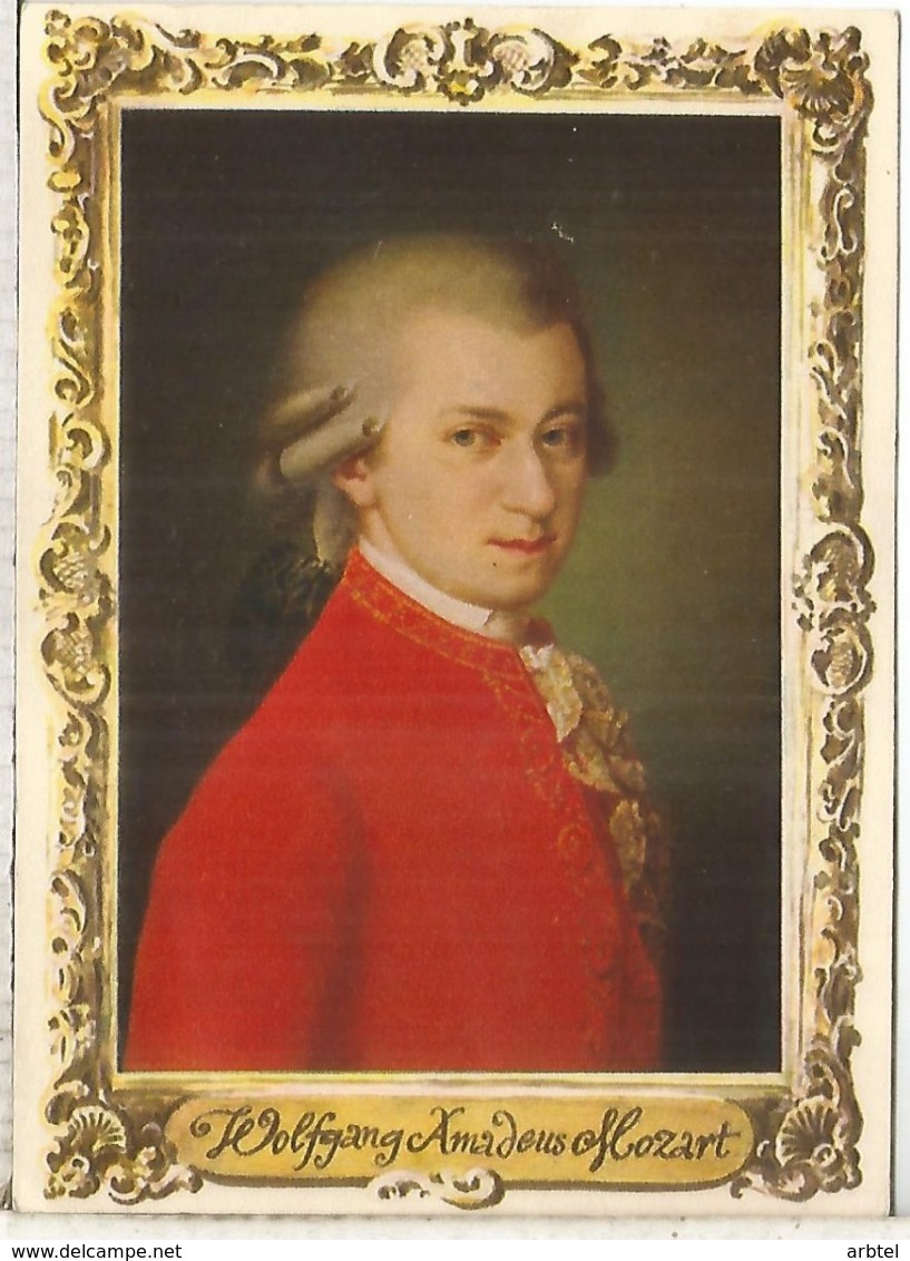 AUSTRIA 1952 SALZBURG  MOZART MUSICA ARTE - Música