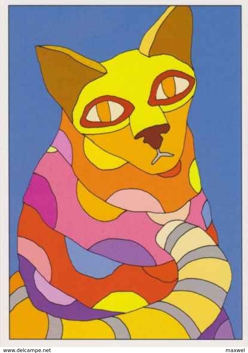 Cpm 1741/425 ERGON - Chat - Cat - Katz - Félin - Animal - Illustrateurs - Illustrateur - Ergon