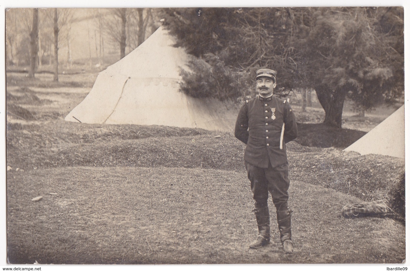 31 Carte Photo Officier Camp De Bouconne - Mondonville - Autres & Non Classés