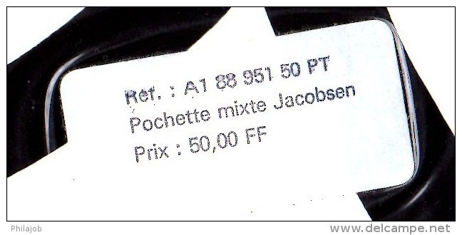 " FRANCE / DANEMARK : JACOBSEN " Emission Commune SOUS BLISTER De 1988 . 4 X N°YT 2551 + Timb. Dan. PPEC - Joint Issues