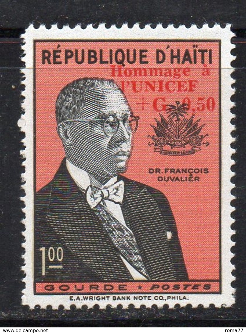 APR2963 - HAITI 1960 , Serie Yvert N. 429  **  MNH  (2380A)  Unicef - Haiti