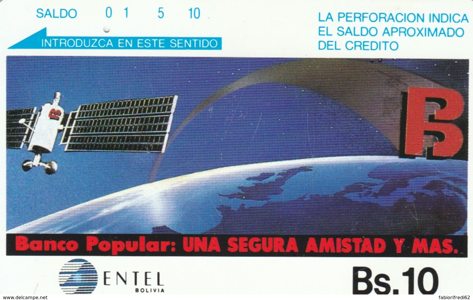 PHONE CARD BOLIVIA (E51.17.3 - Bolivien