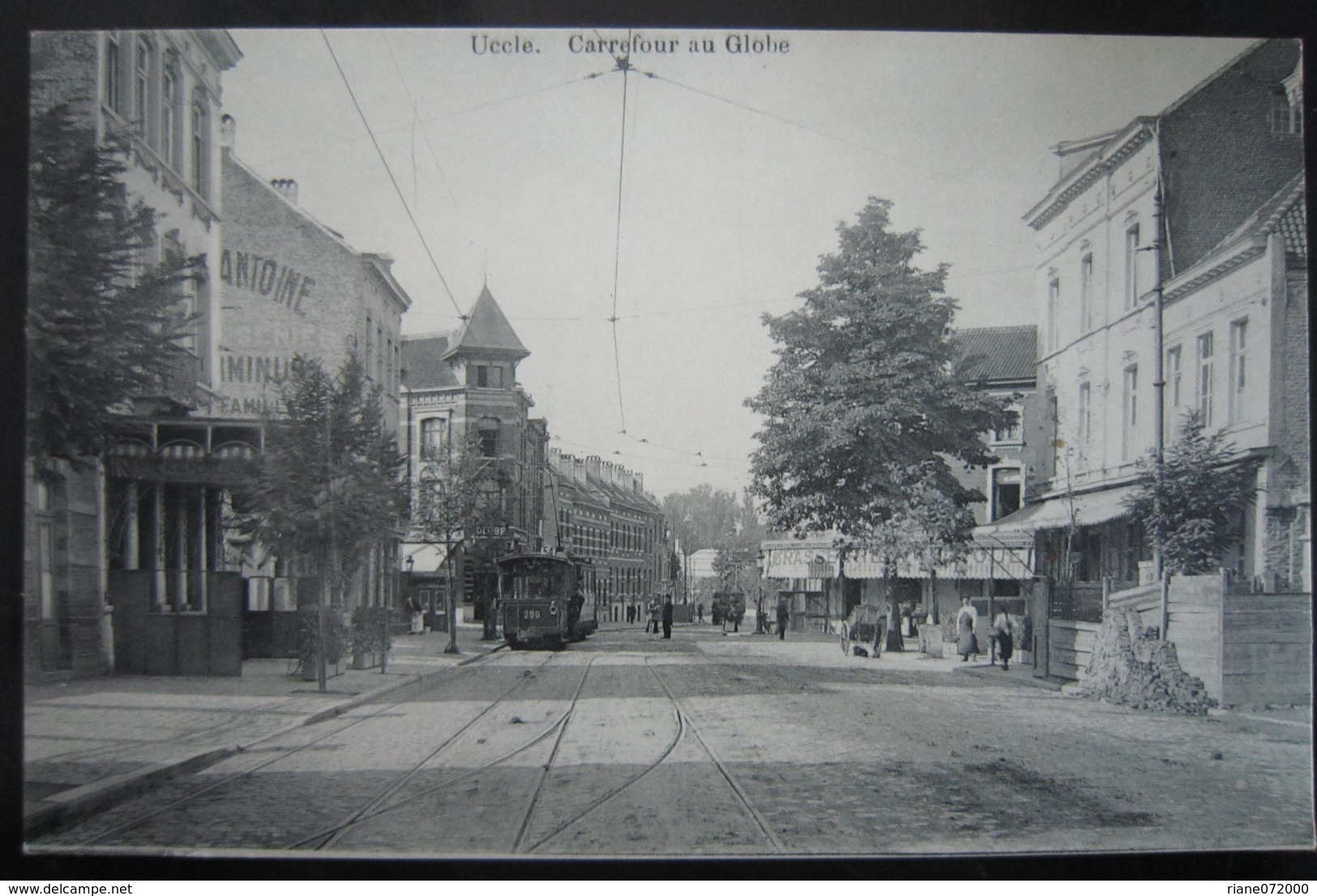 UCCLE   -  Carrefour Au Globe ,Tram - Uccle - Ukkel