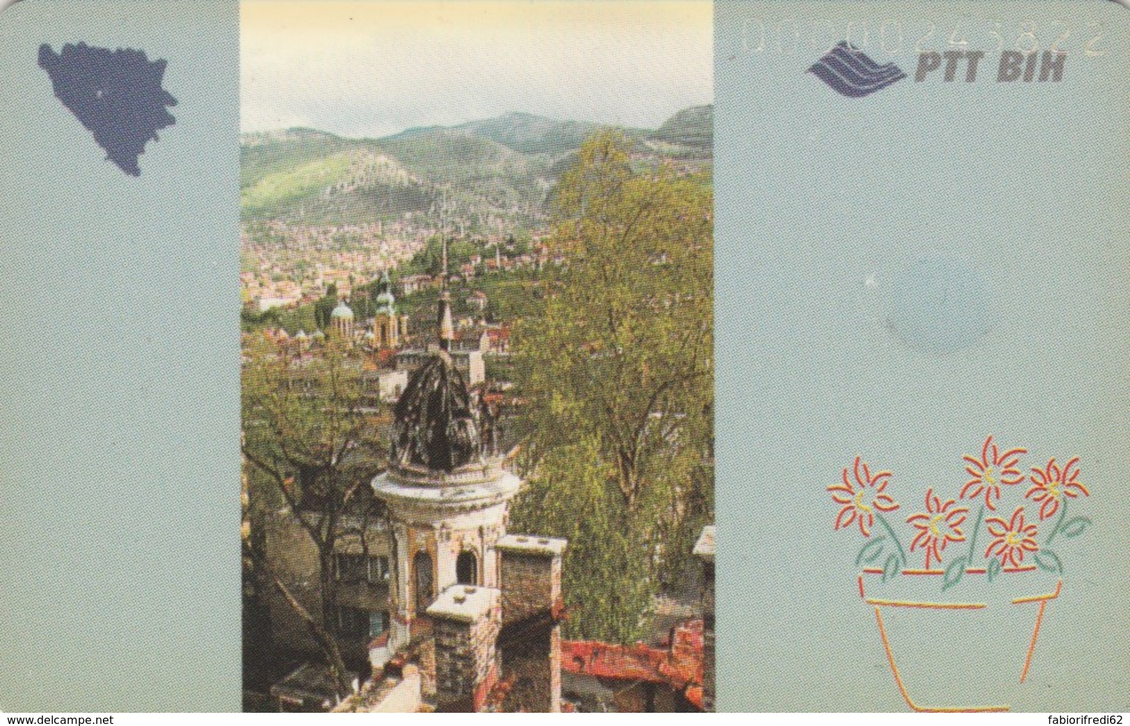 PHONE CARD BOSNIA-ERZEGOVINA (E51.29.4 - Bosnia