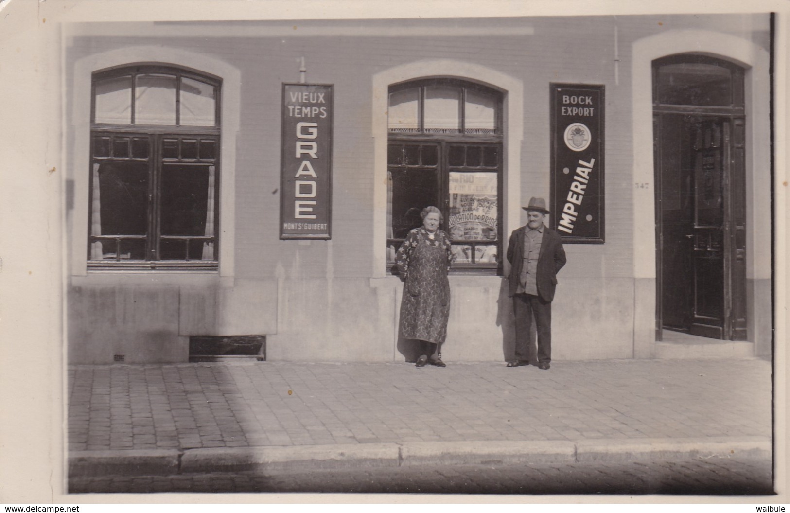 Ixelles Laiterie Café Brasserie Thiry Lesage Photo Carte - Andere & Zonder Classificatie