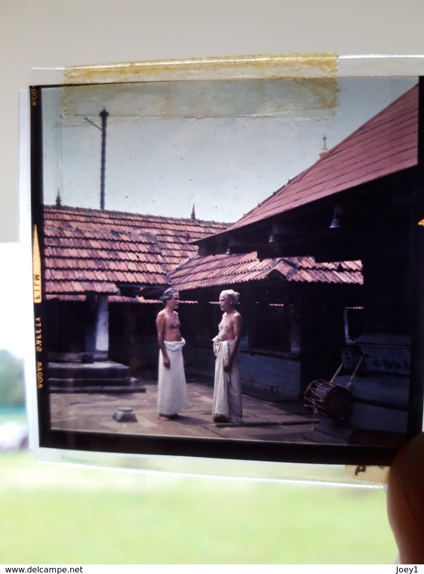 Ekta Original Du Photographe Jean Louis Nou,prix Niepce 1975,spécialiste De L Inde - Dias