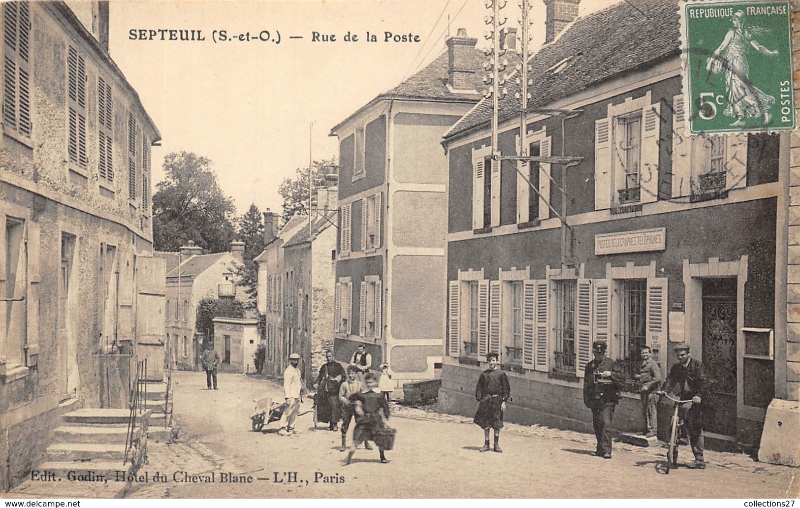 78-SEPTEUIL-RUE DE LA POSTE - Septeuil