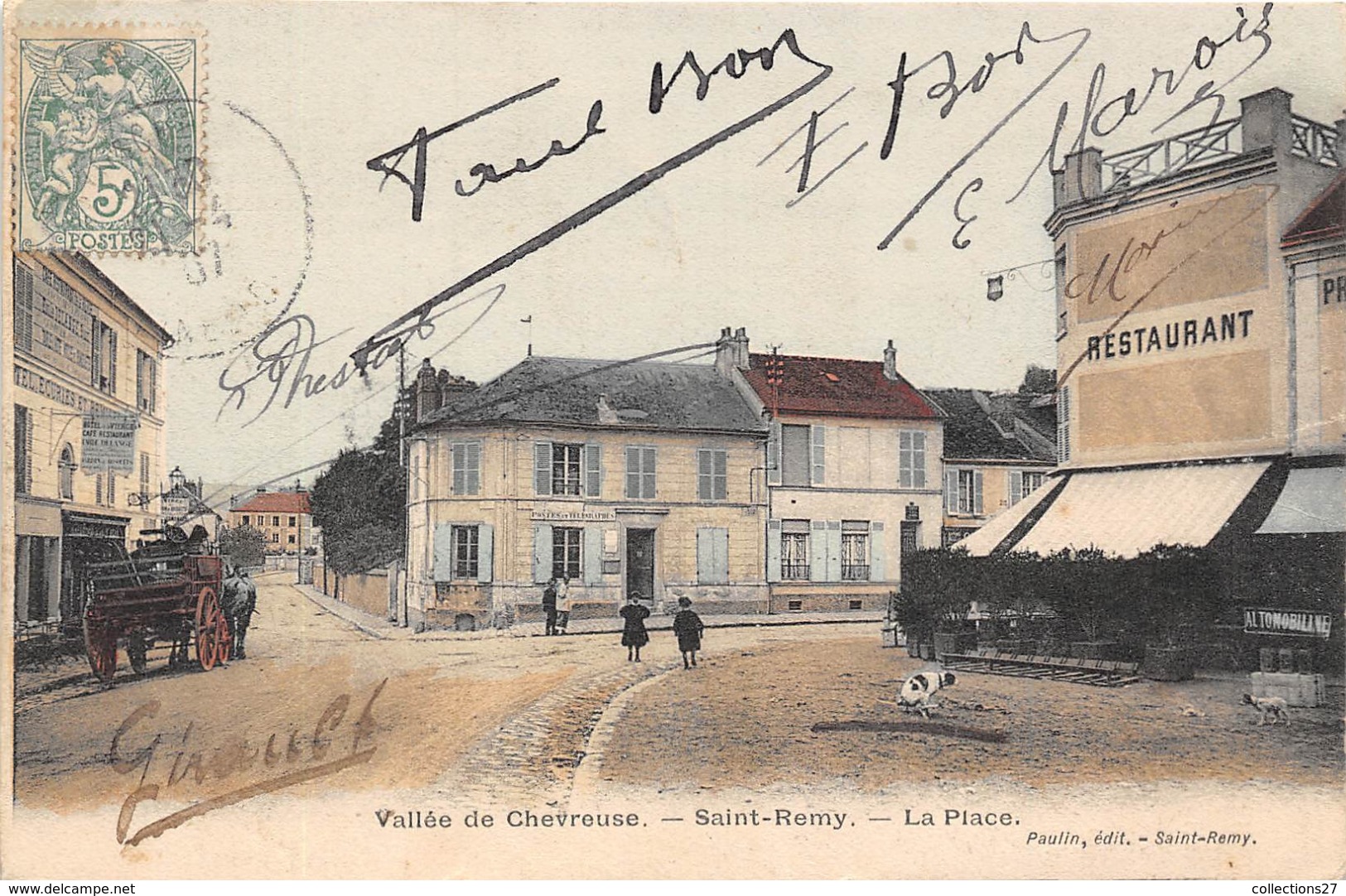 78-SAINT-REMY-LES-CHEVREUSE- LA PLACE - St.-Rémy-lès-Chevreuse