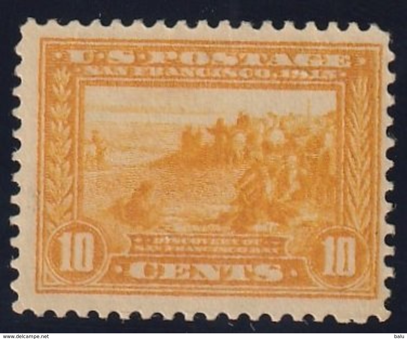 USA 1913 Michel Nr. 206 Aa *, Ungebrauchtes Prachtstück, Michel 120,- Euro - Unused Stamps