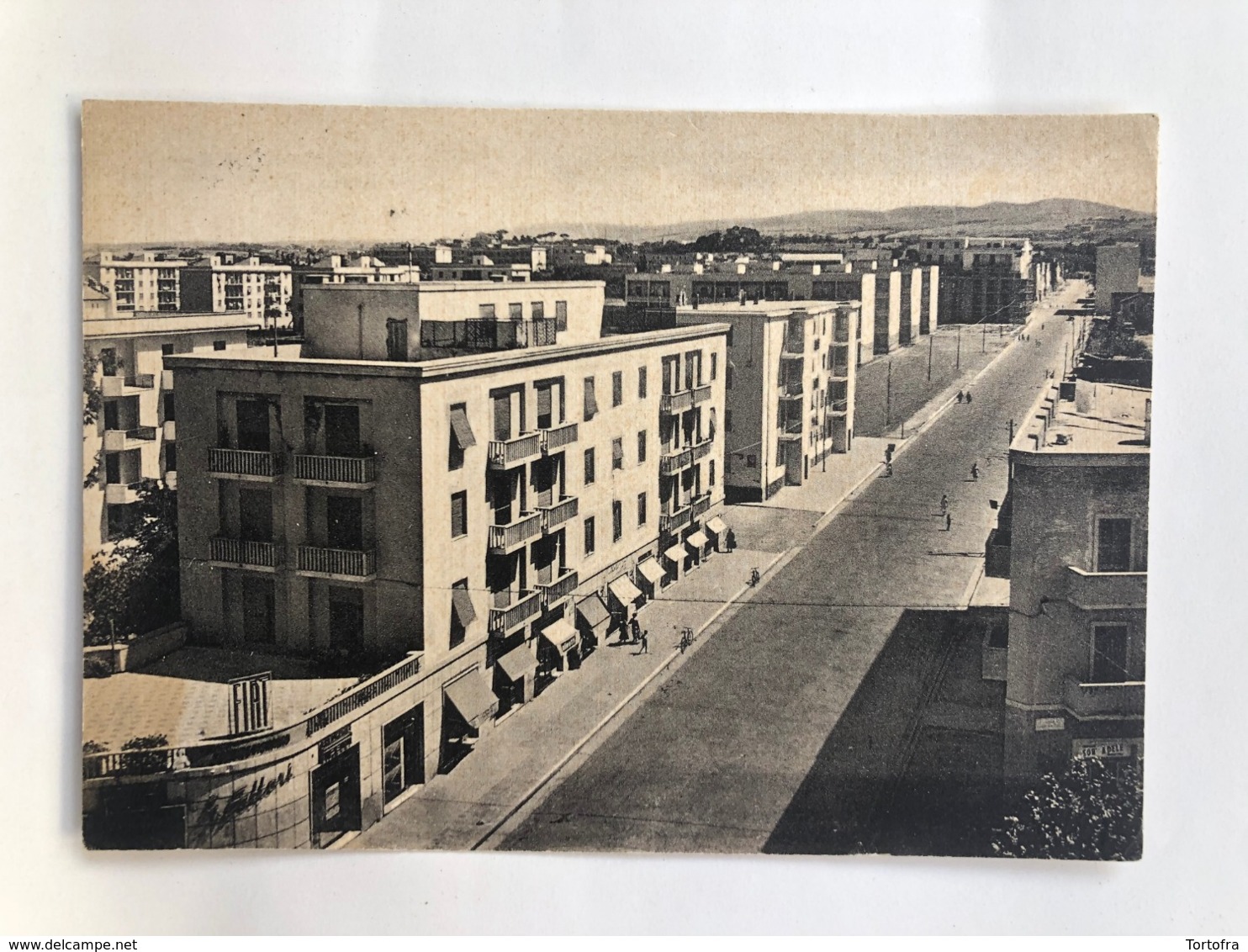 CIVITAVECCHIA  VIA CENCELLE E PROLUNGAMENTO 1954 - Civitavecchia