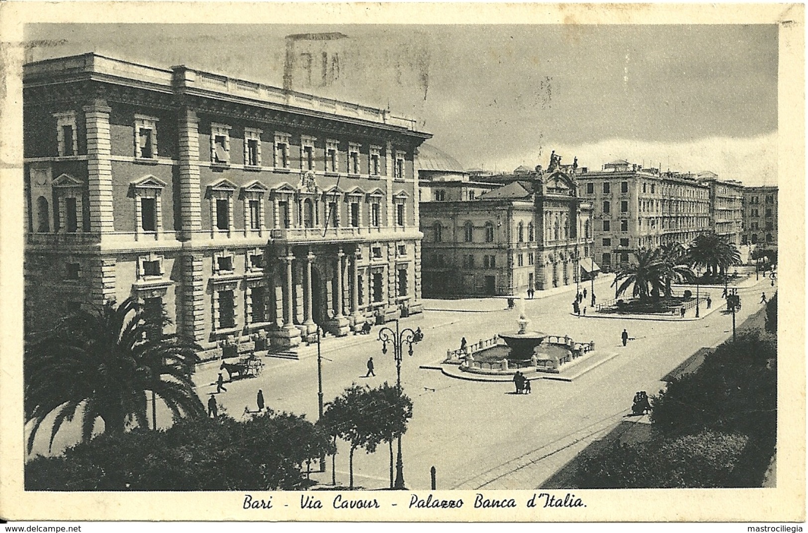 BARI  Via Cavour  Palazzo Banca D'Italia - Bari