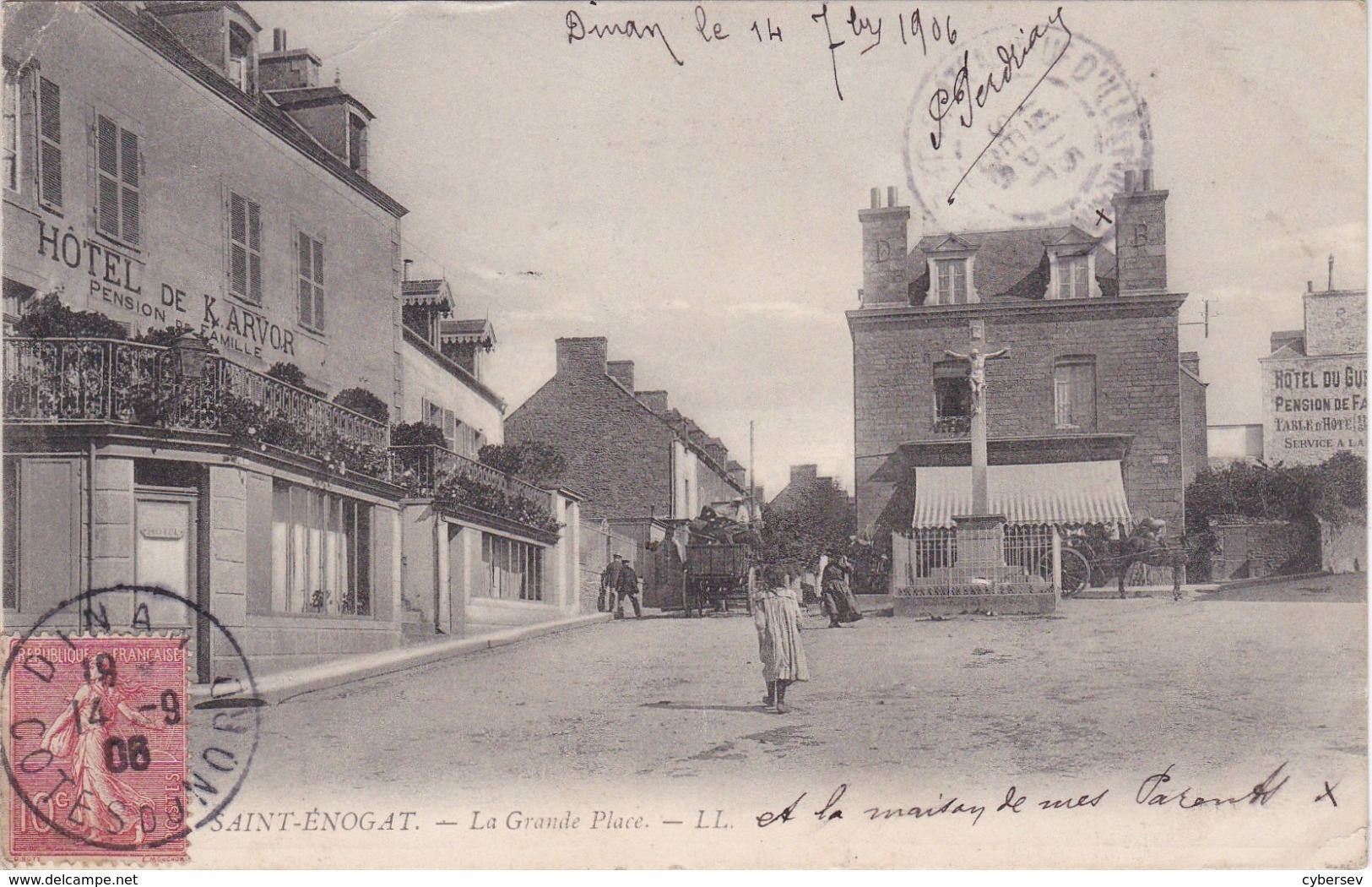 DINARD - SAINT-ENOGAT - La Grande Place - Calvaire - Dinard