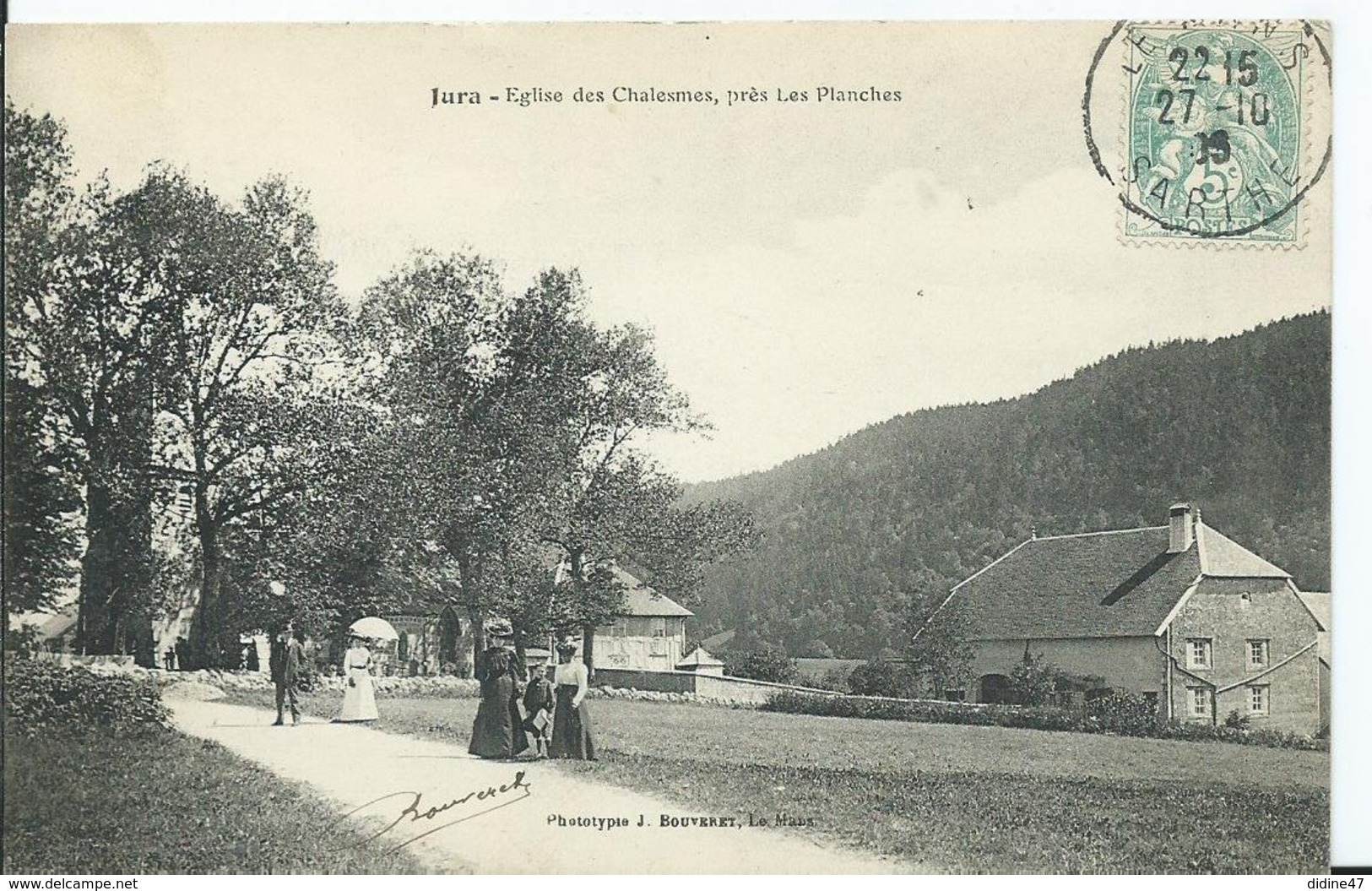 église Des CHALESMES , Près Les PLANCHES - Other & Unclassified