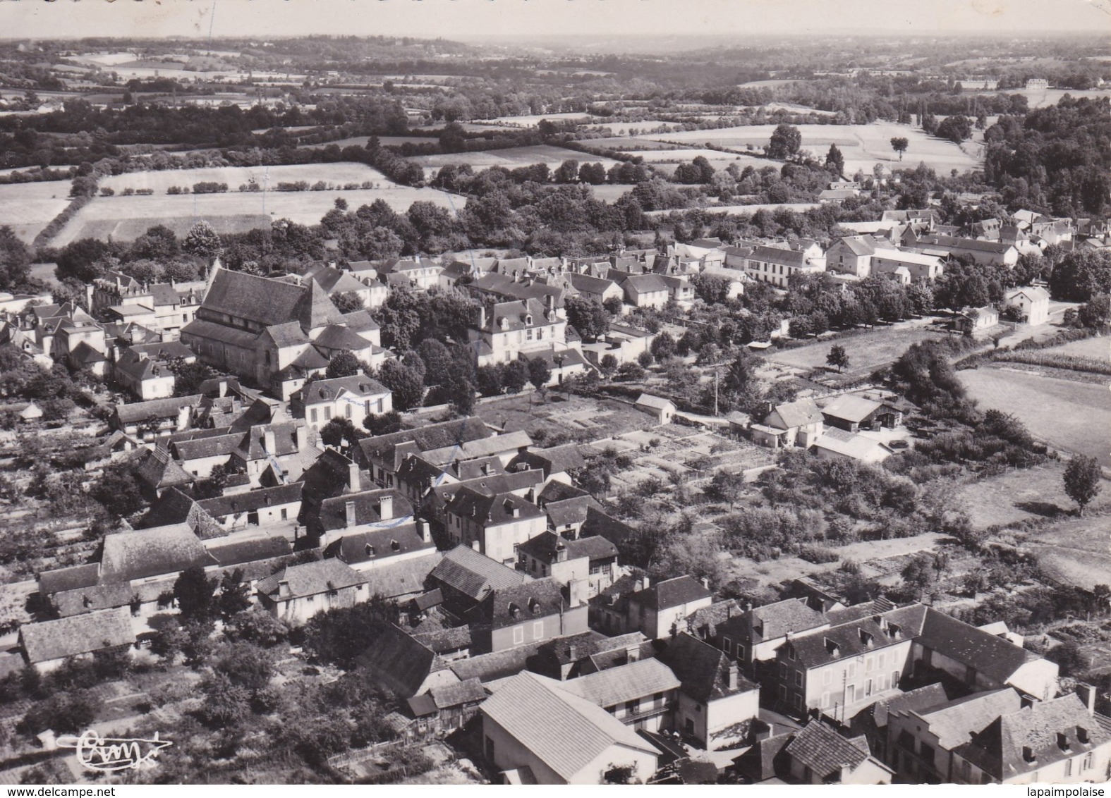 [64] Pyrénées-Atlantiques > Morlaas Vue Générale Aérienne - Morlaas